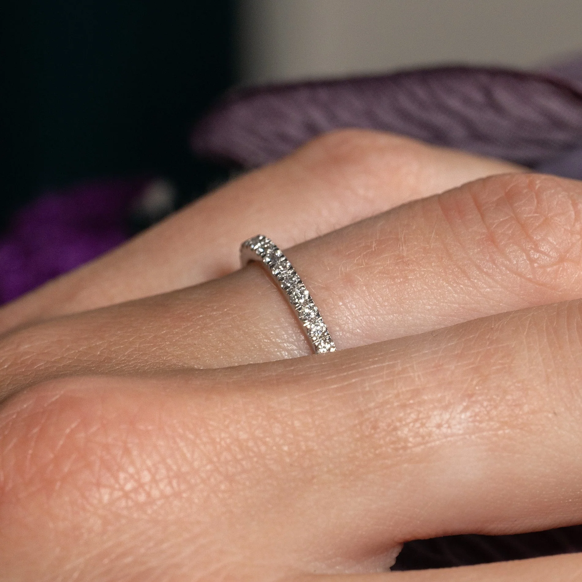ALLIANCE LAB-DIAMOND RING - 0.25ct - WG - Image 2