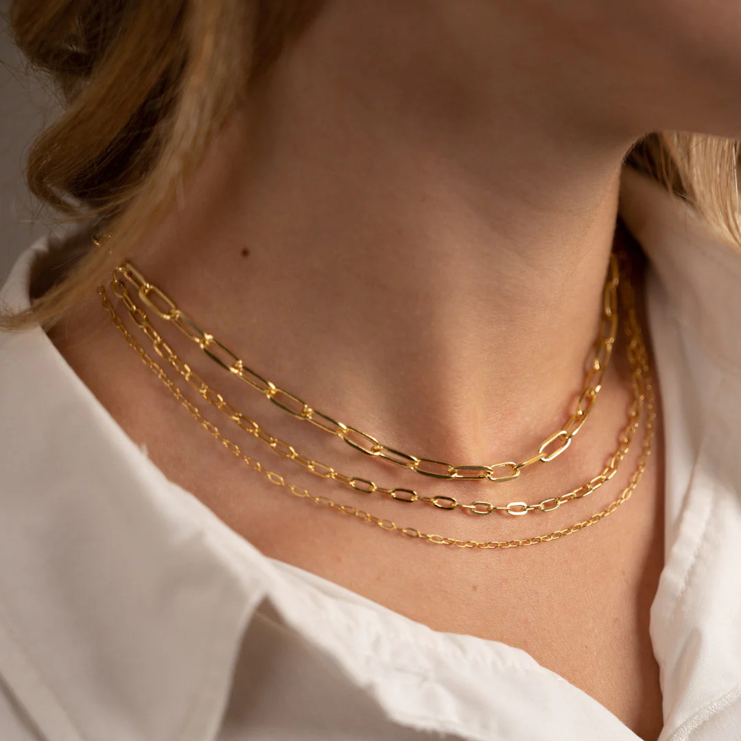 ALMA LARGE LINK GOLDEN CHAIN - Image 6