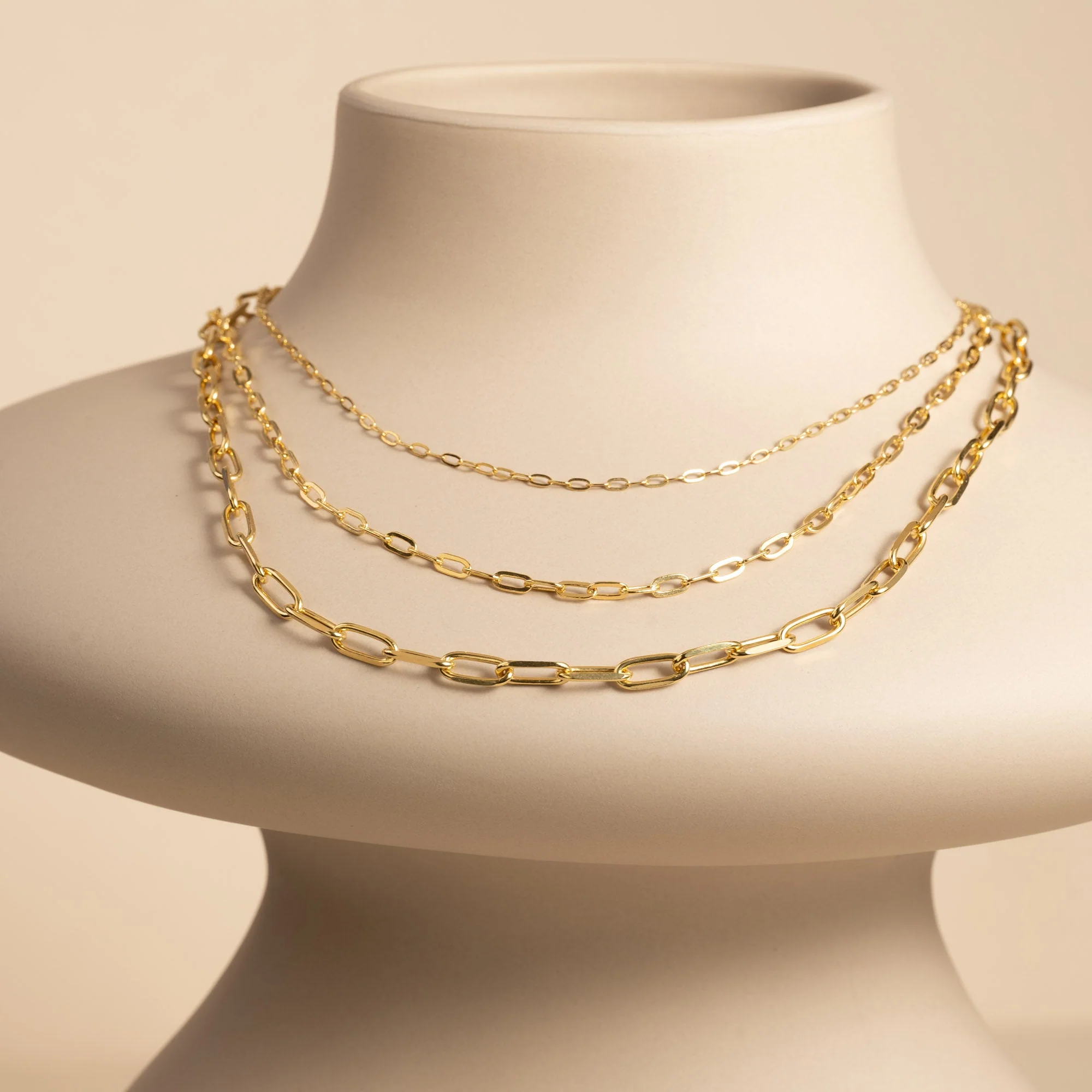 ALMA LARGE LINK GOLDEN CHAIN - Image 8