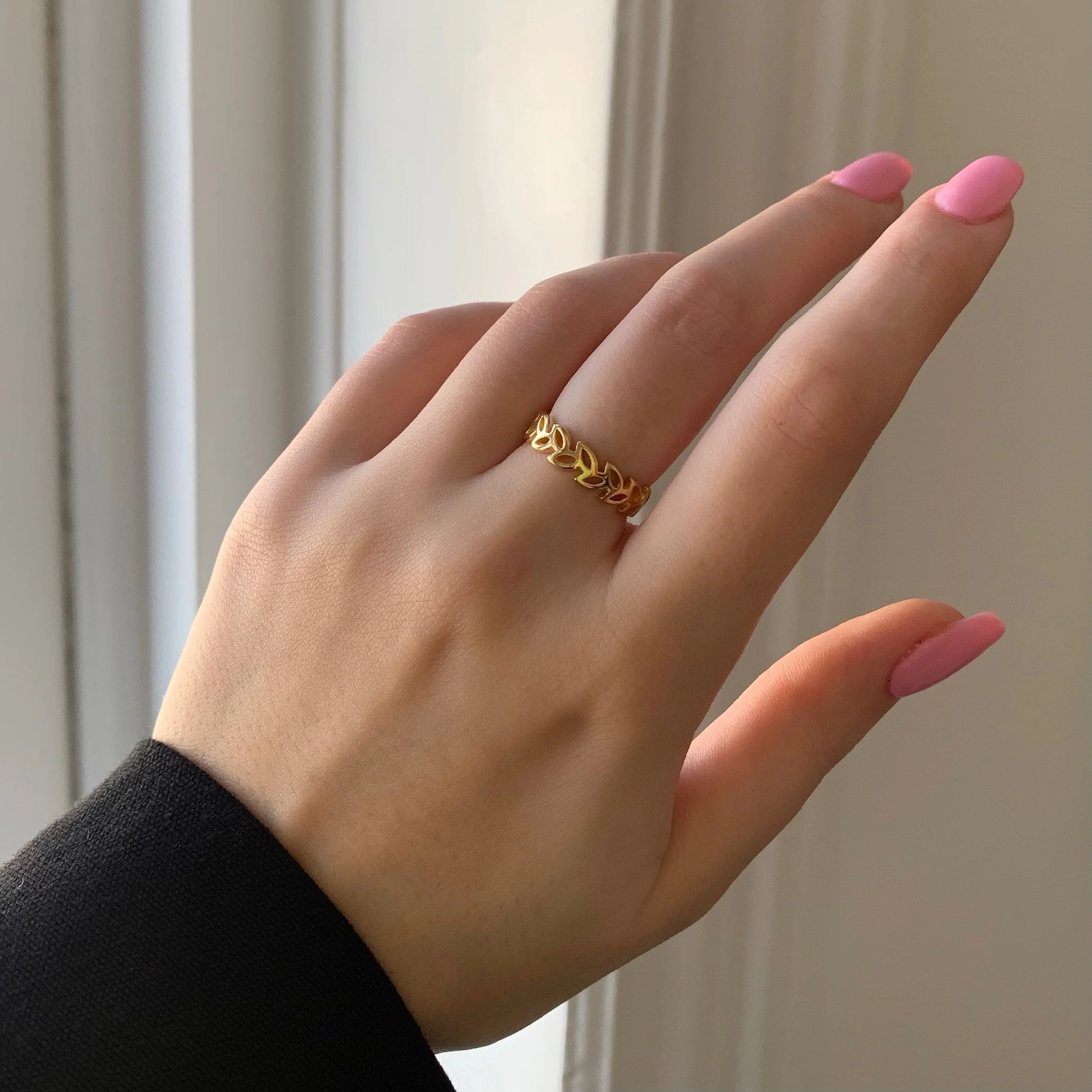 BLOOM GOLDEN RING - Image 2