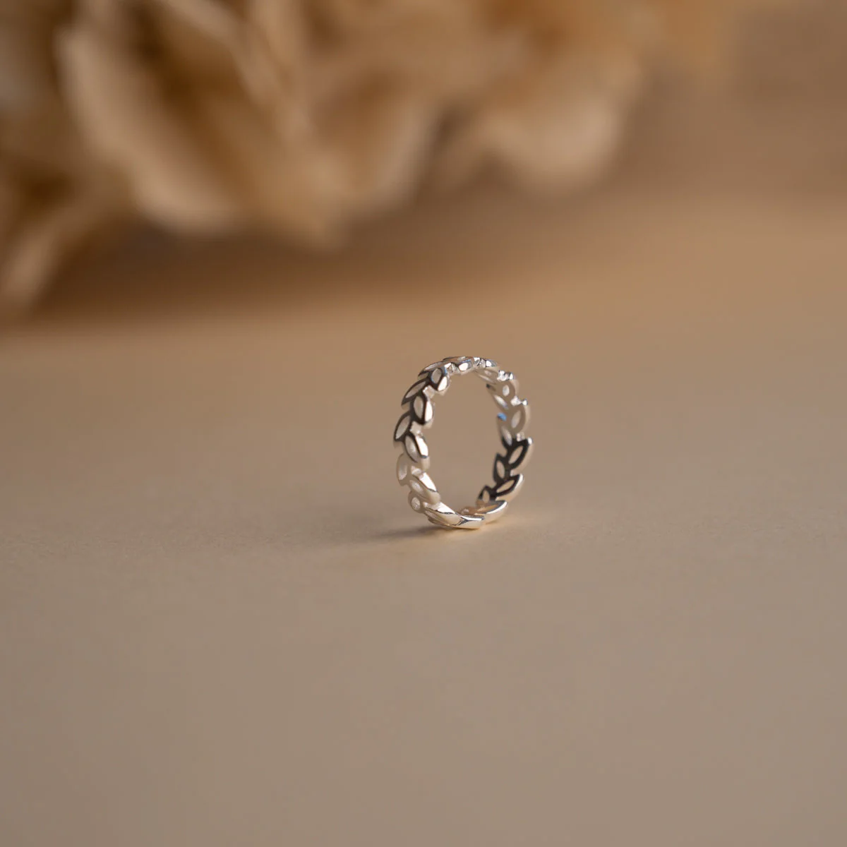 BLOOM SILVER RING