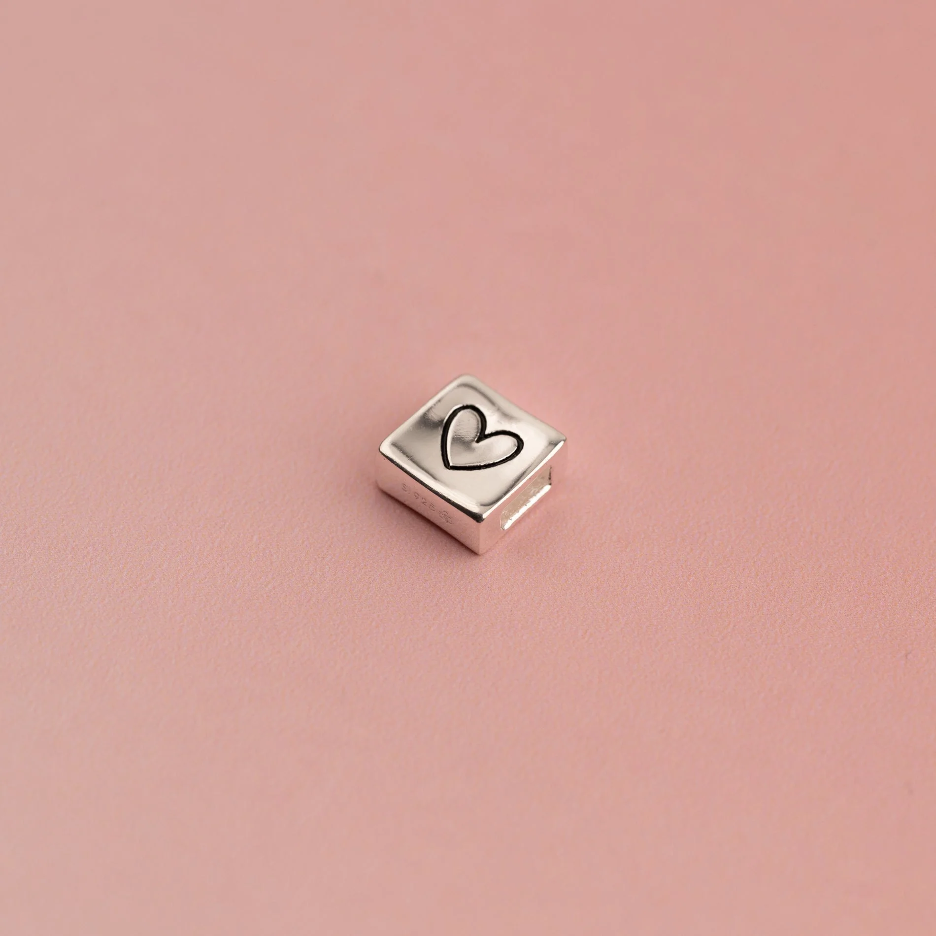 BOX HEART SILVER PENDANT - Image 3