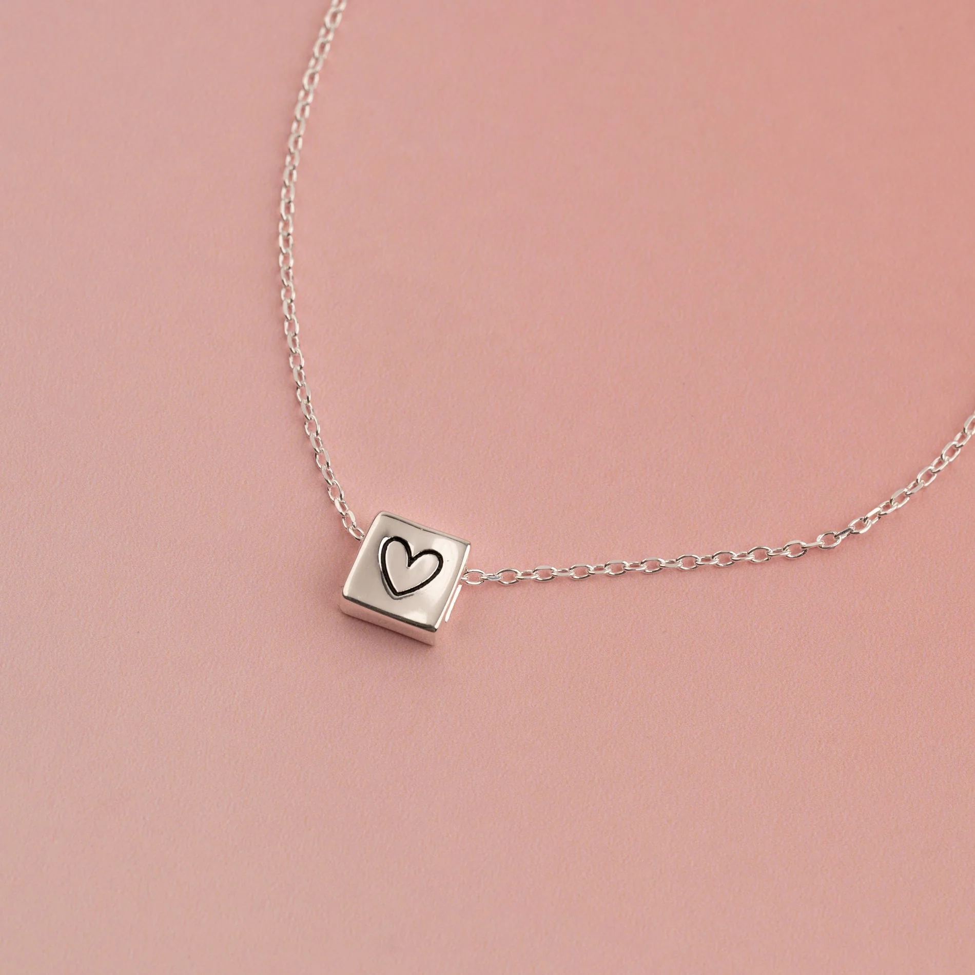 BOX HEART SILVER PENDANT - Image 5