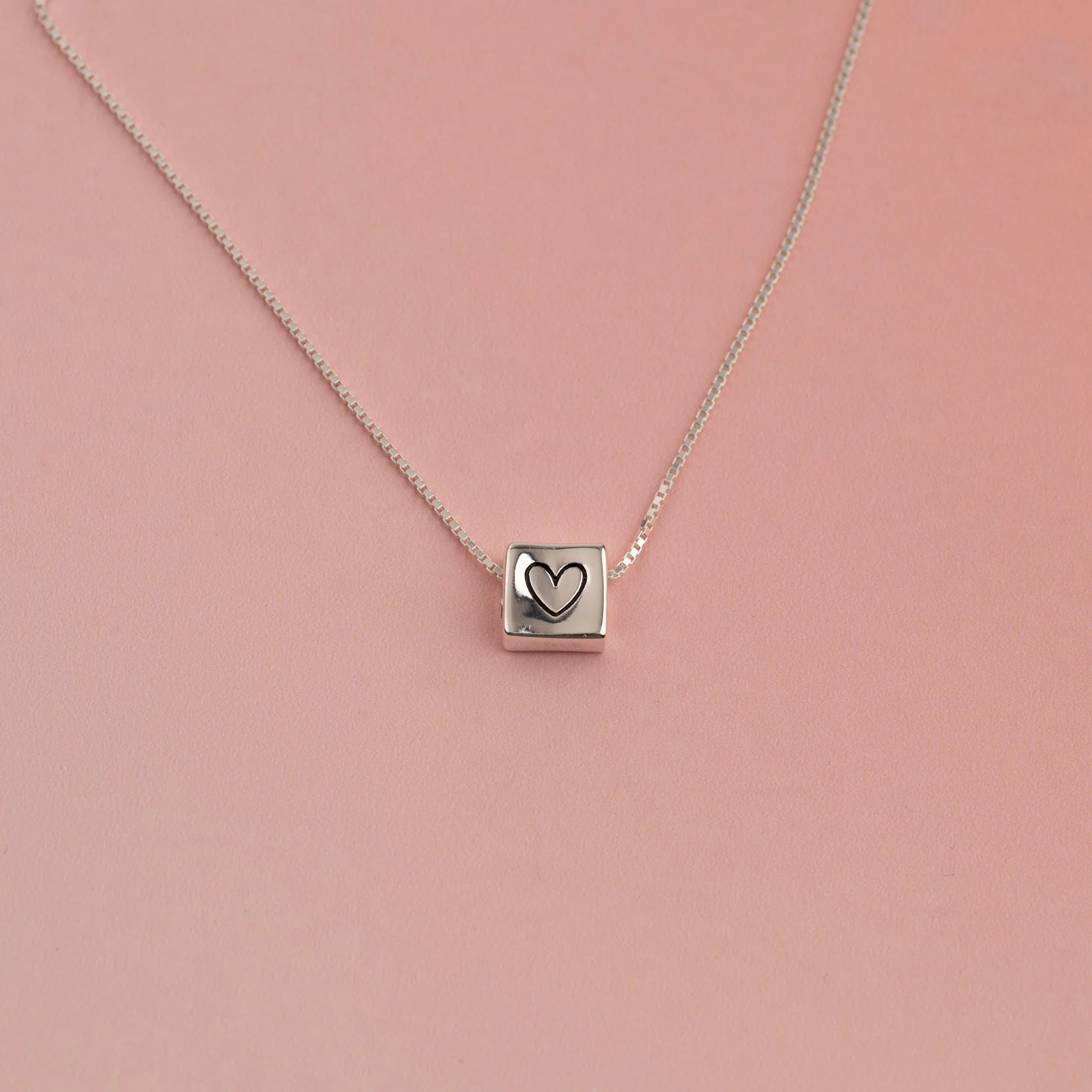 BOX HEART SILVER PENDANT - Image 6