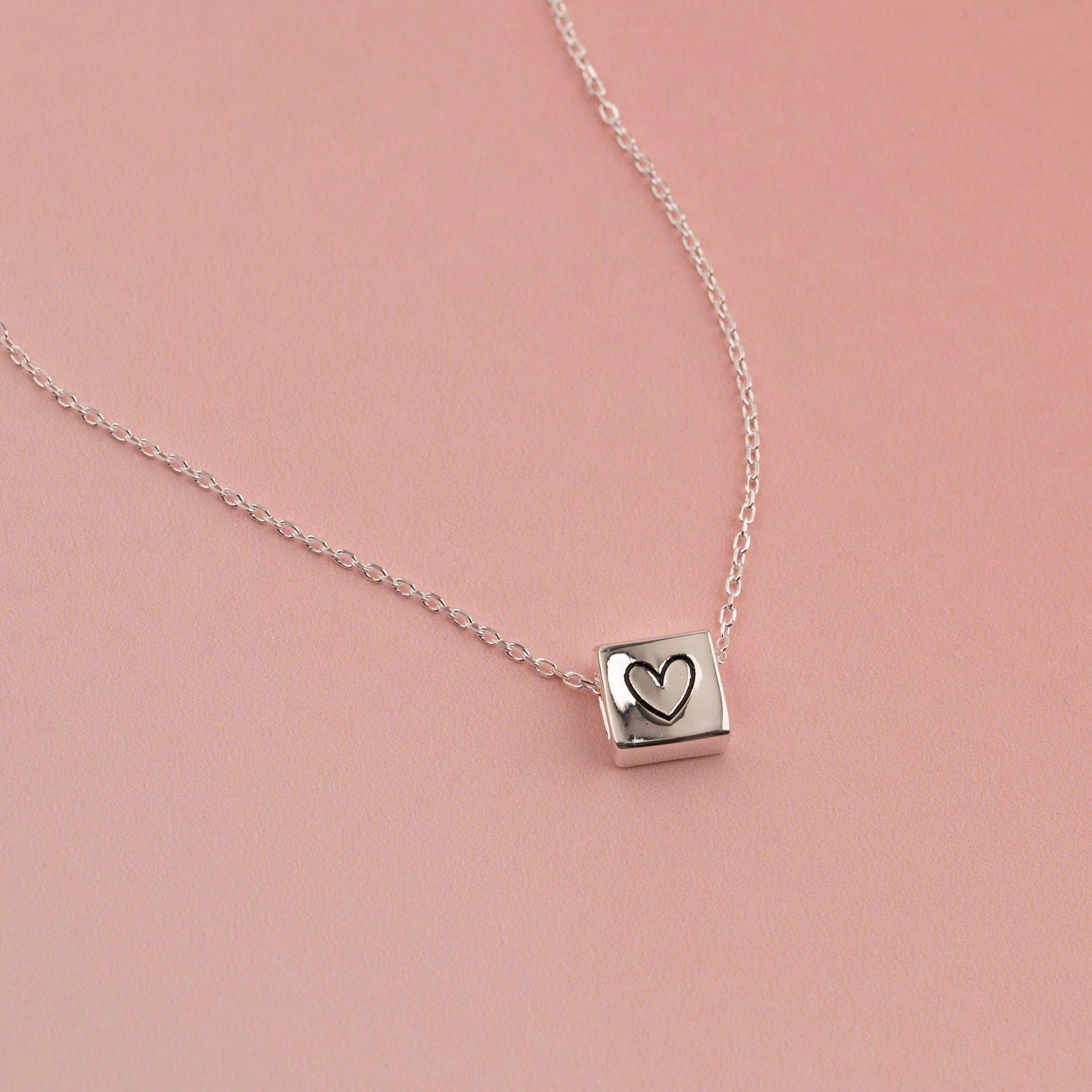 BOX HEART SILVER PENDANT - Image 7