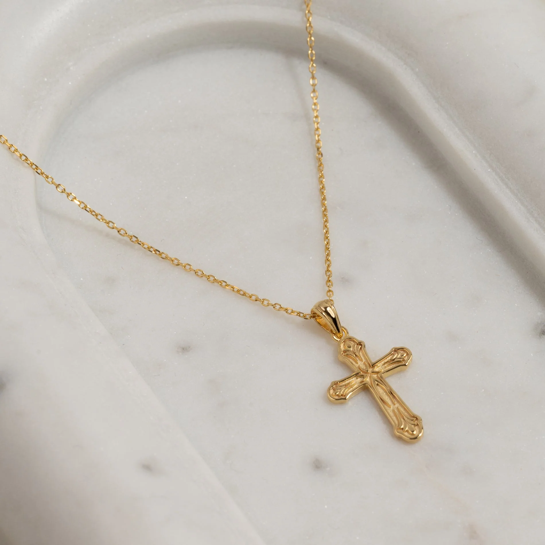 DAGMAR CROSS GOLDEN PENDANT - Image 3