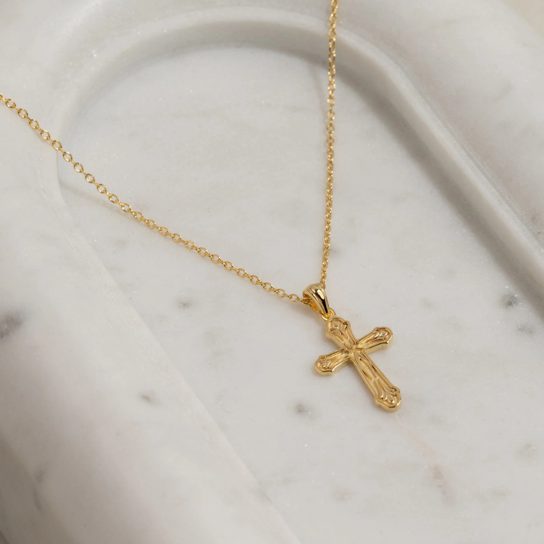 DAGMAR CROSS GOLDEN PENDANT - Image 4