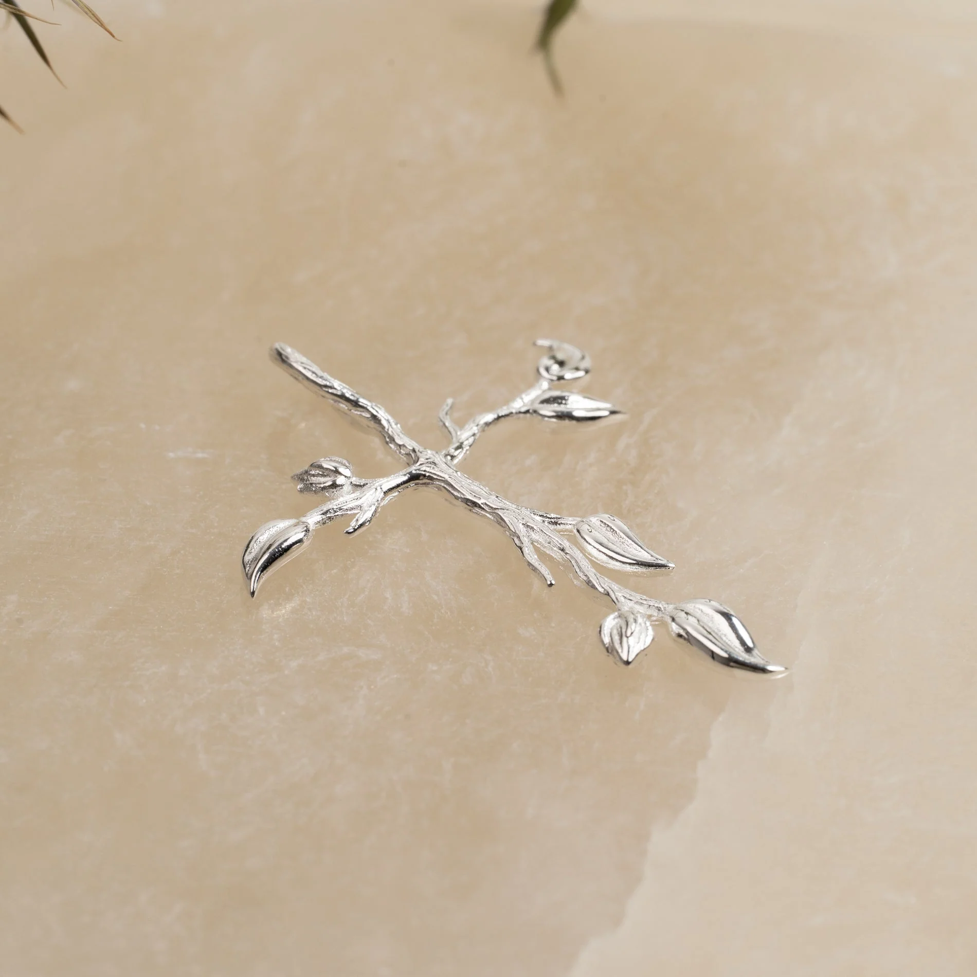 EDEN CROSS SILVER PENDANT - Image 4