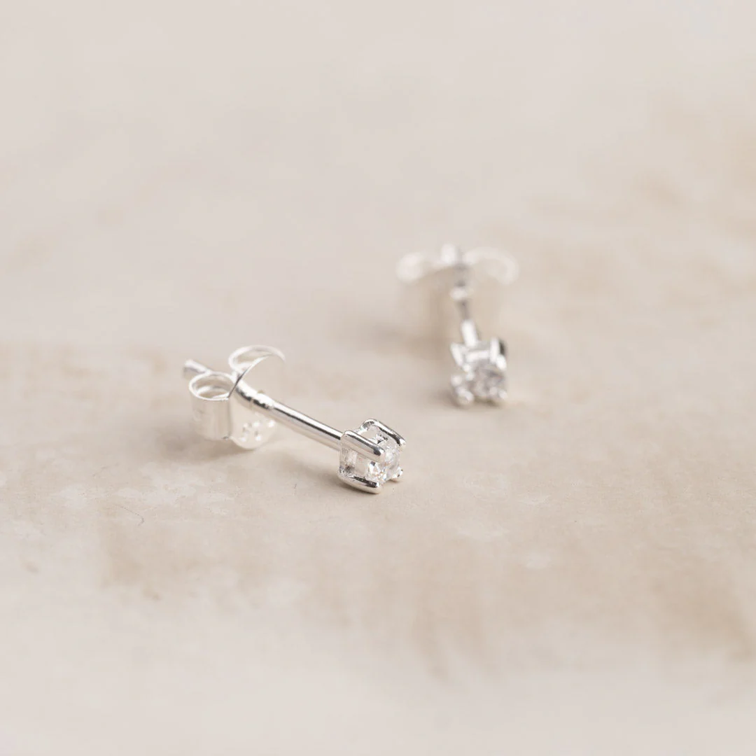 ENA SILVER EARRING - 2mm