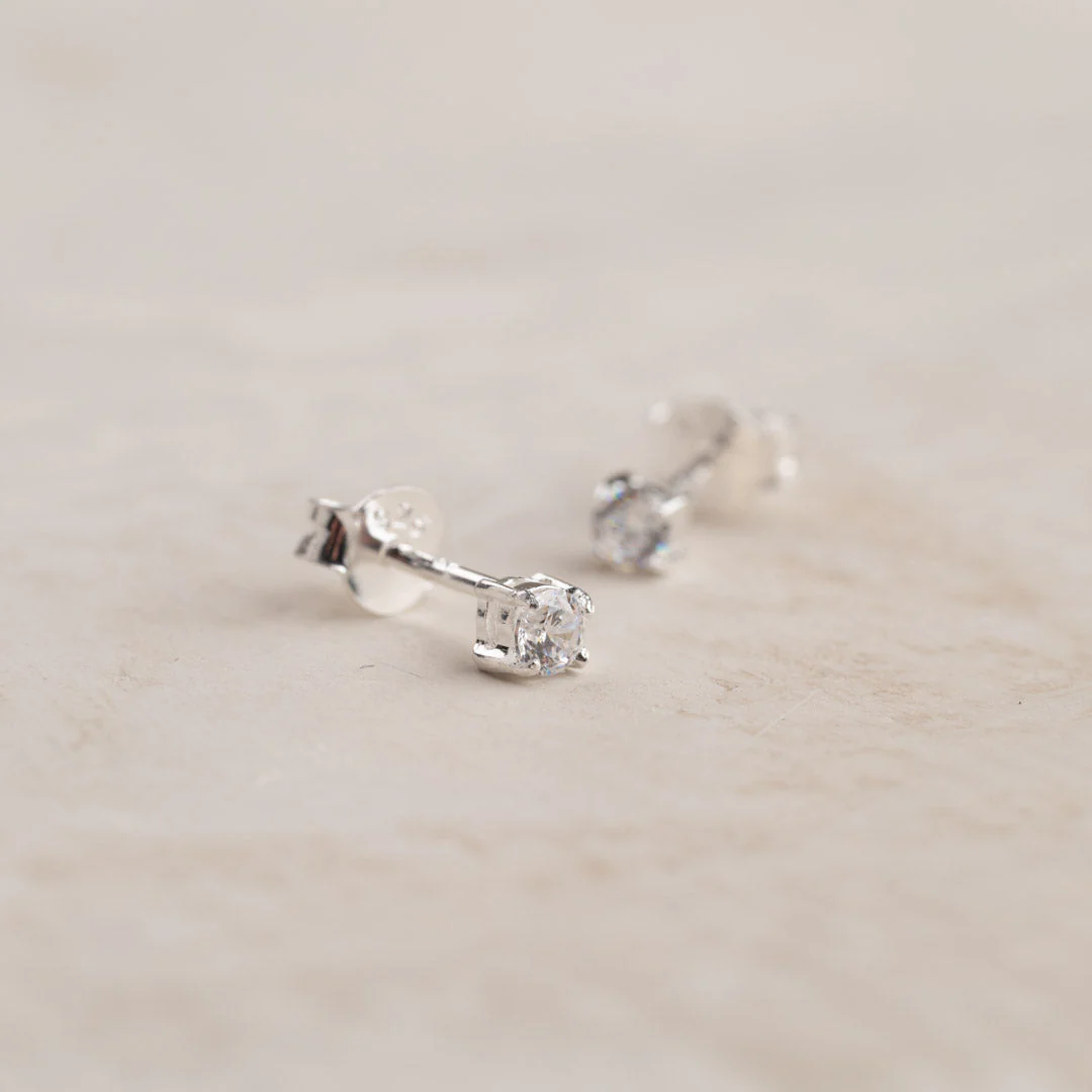 ENA SILVER EARRING - 3mm
