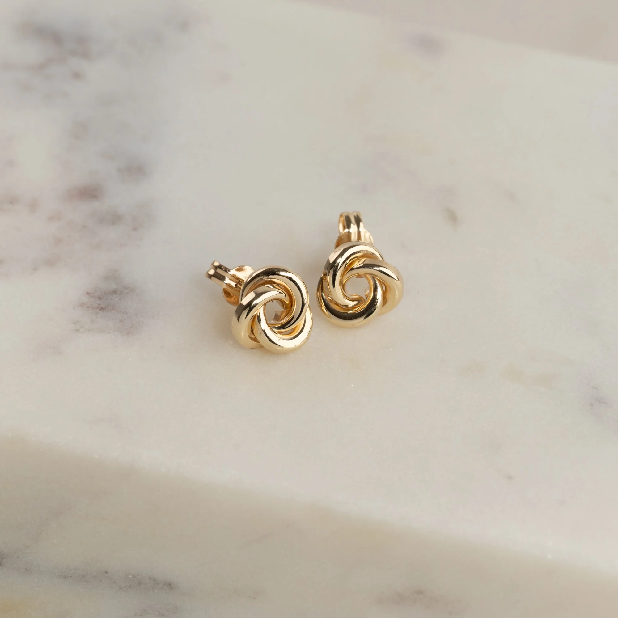 FREJA SOLID GOLD STUD EARRING