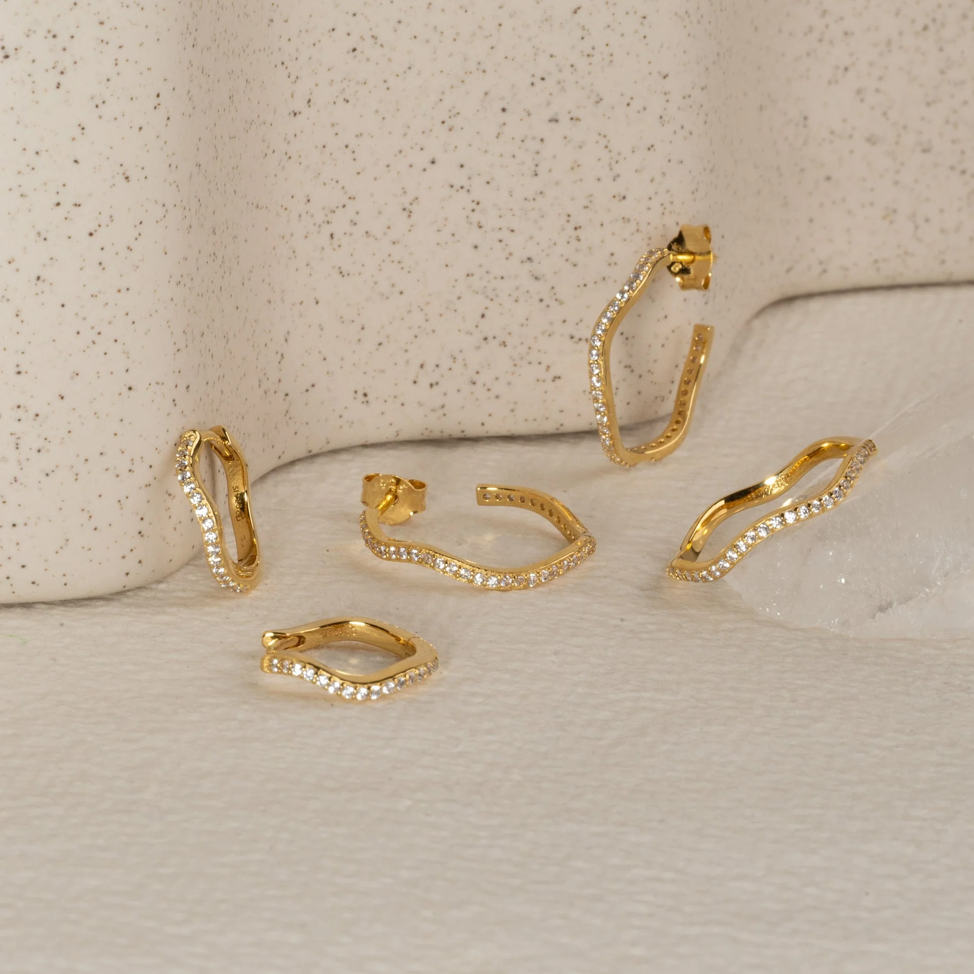 GAIA CRYSTAL GOLDEN RING - Image 9