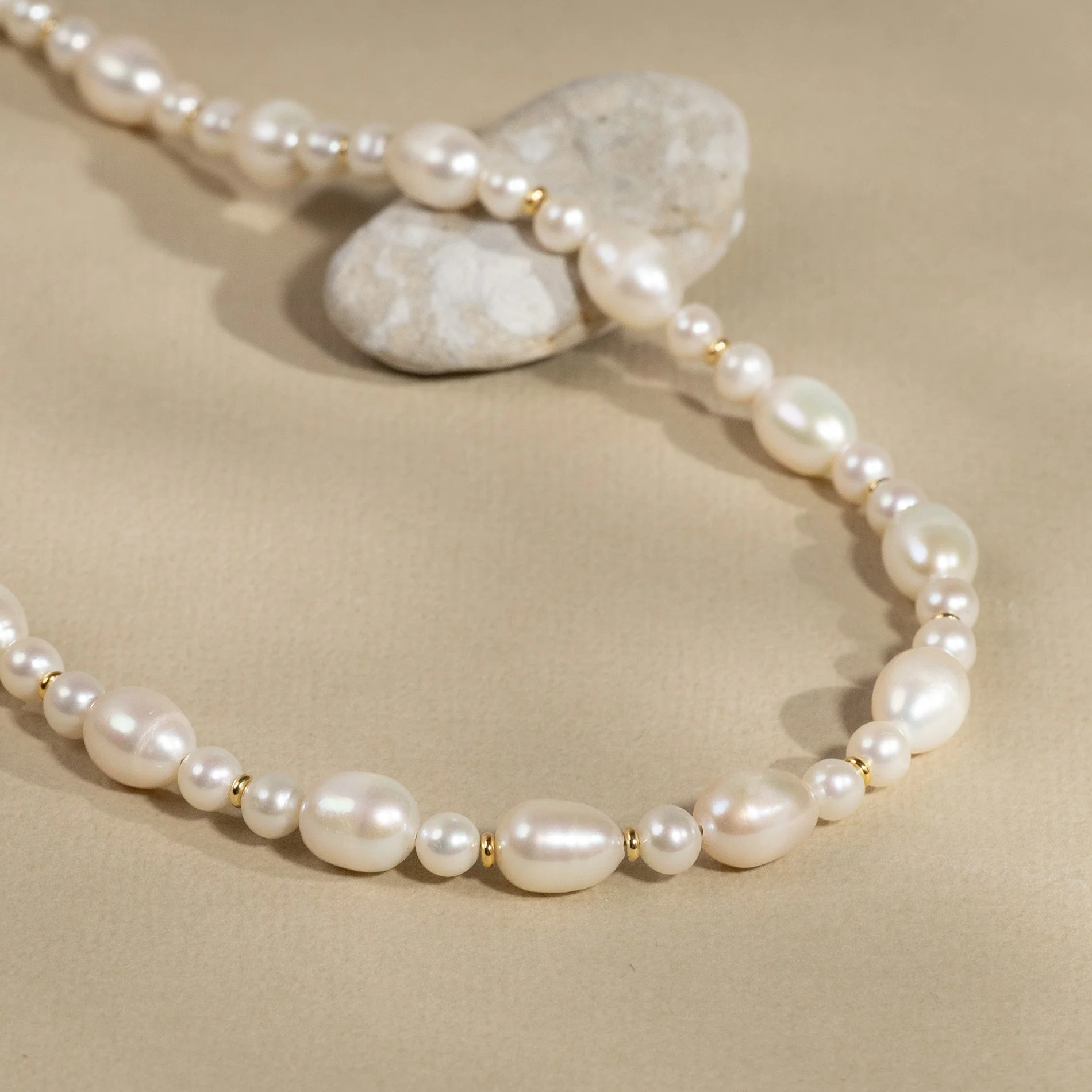 KALANA PEARL GOLDEN NECKLACE
