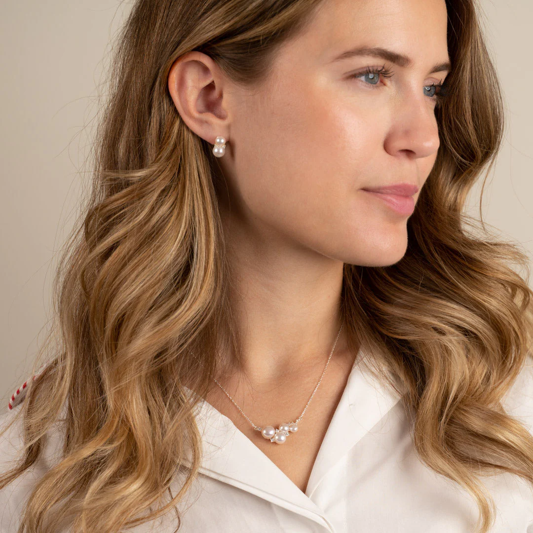 KELLY PEARL SILVER EARRING - Image 8