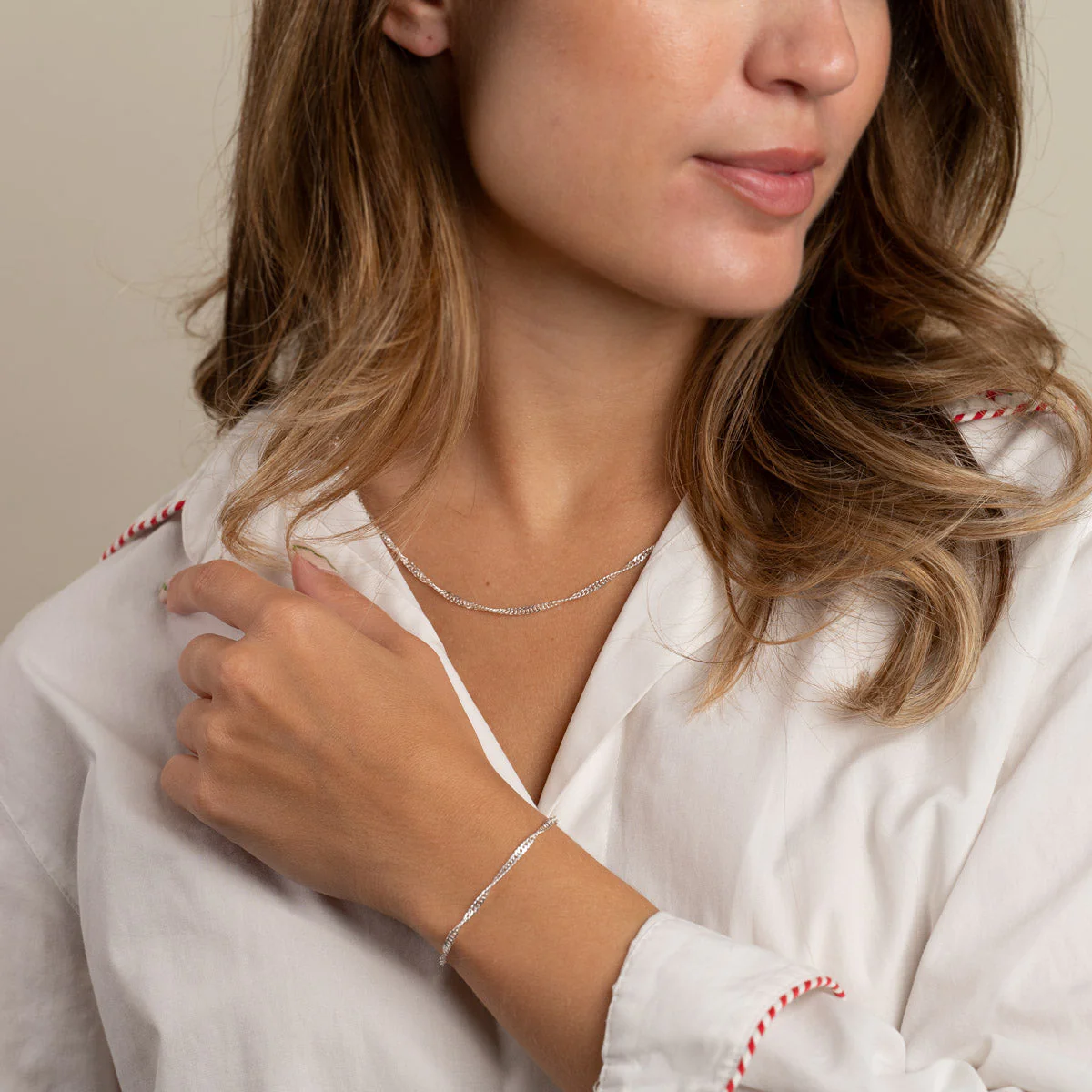 LEONORA SILVER CHAIN - Image 6