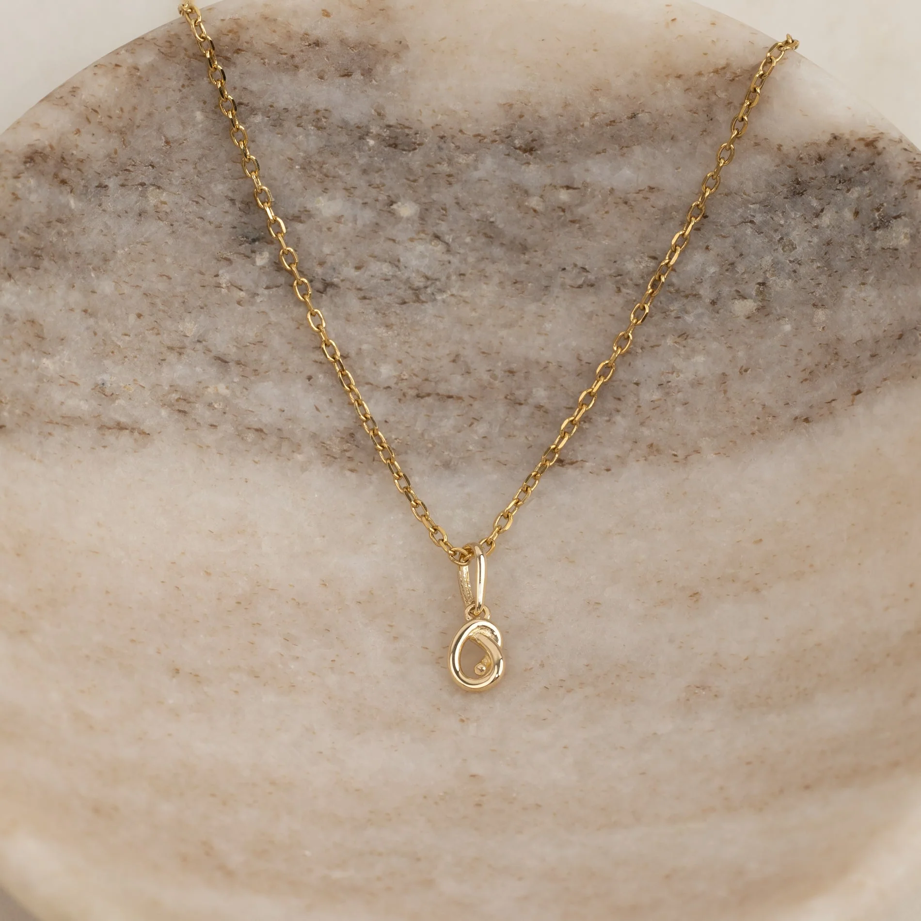LILY SOLID GOLD PENDANT - Image 4