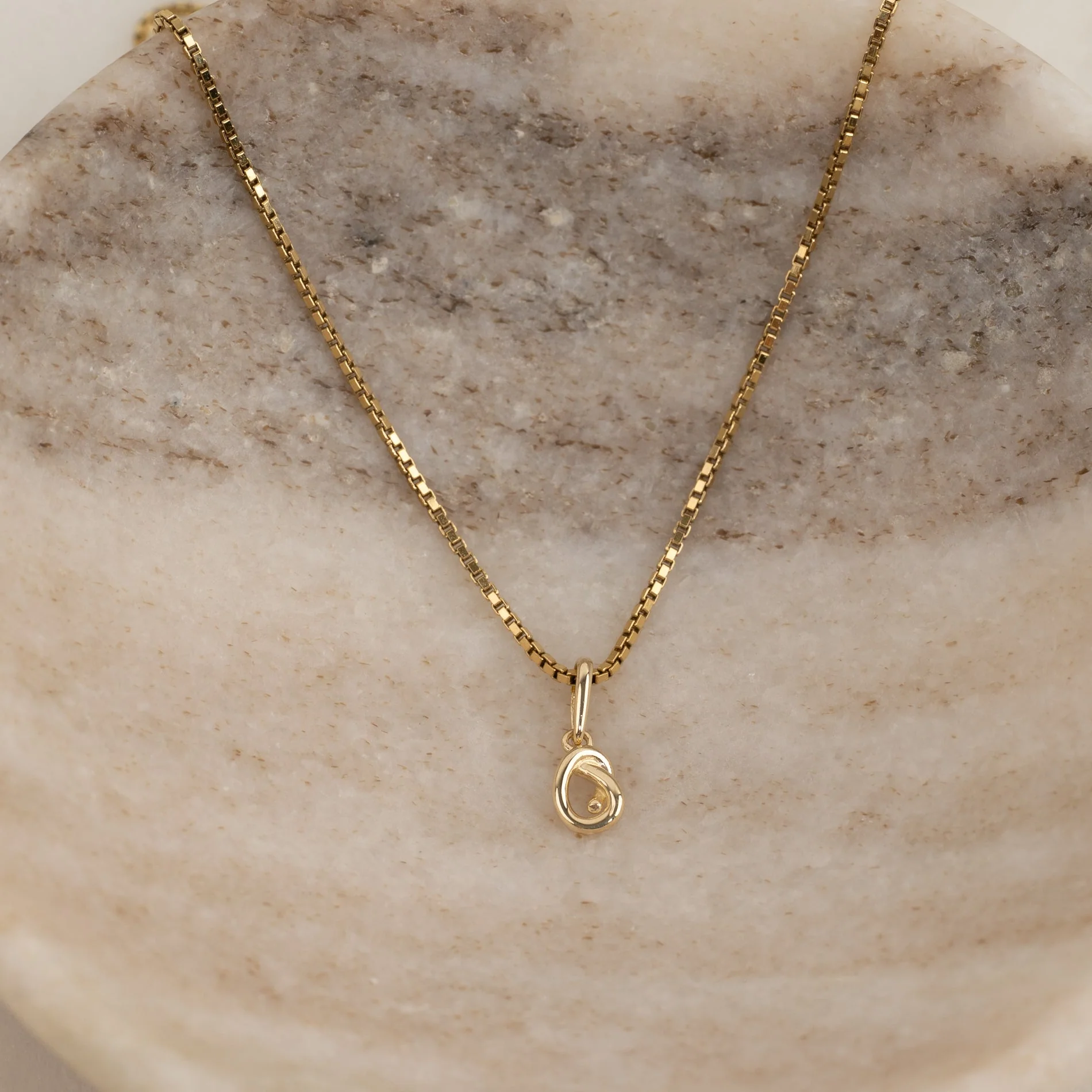LILY SOLID GOLD PENDANT - Image 5