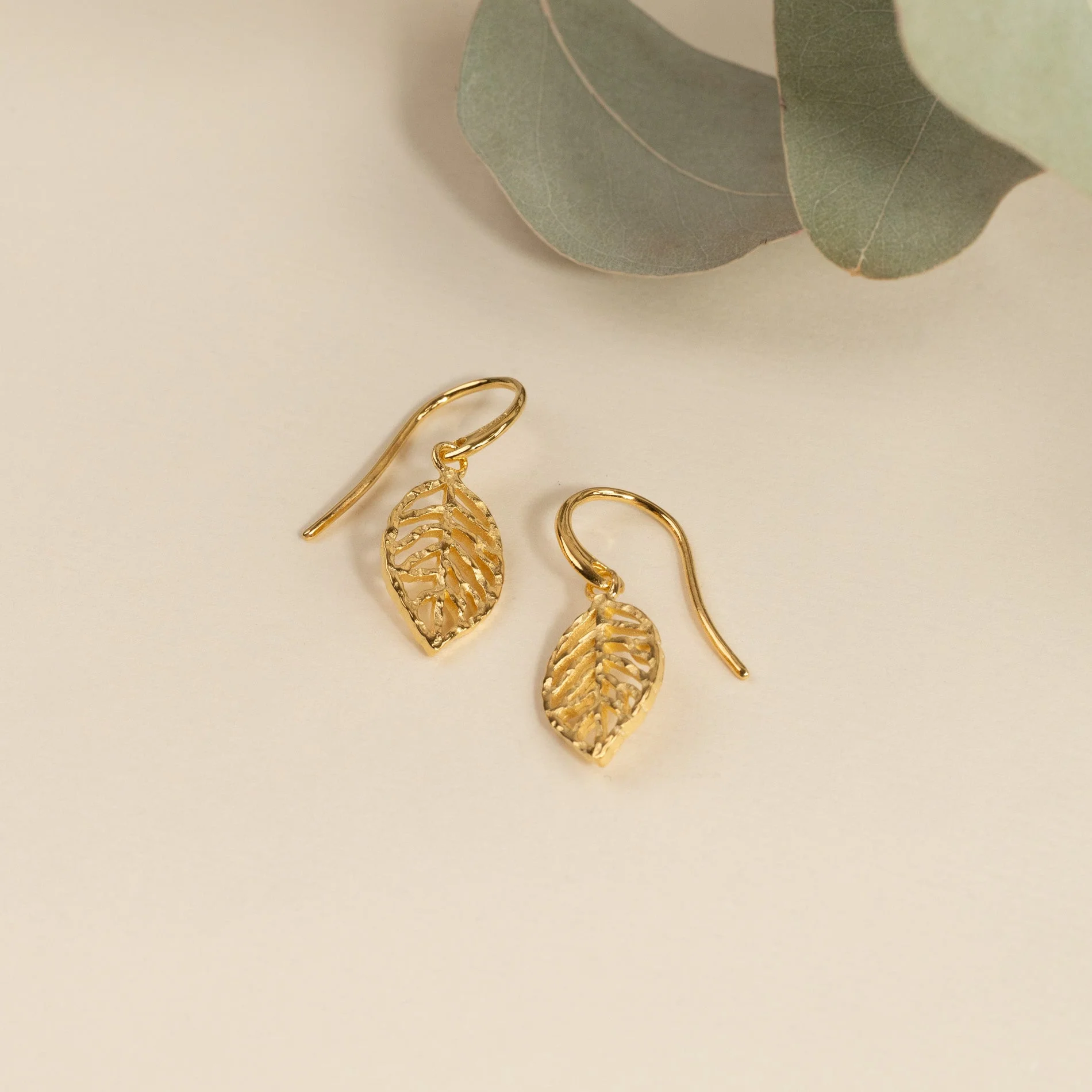 NOA GOLDEN HOOK EARRING
