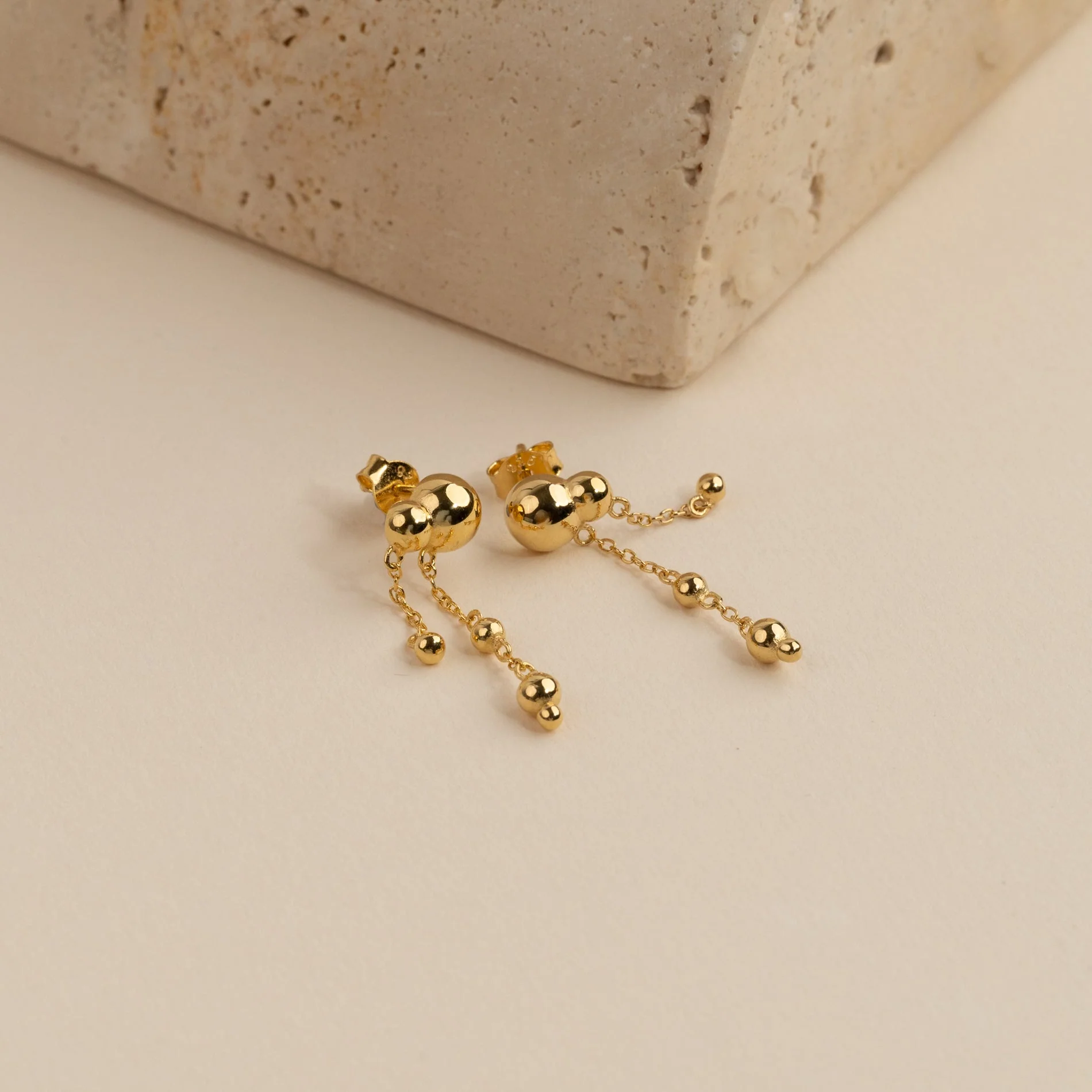 PALOMA GOLDEN DROP EARRING