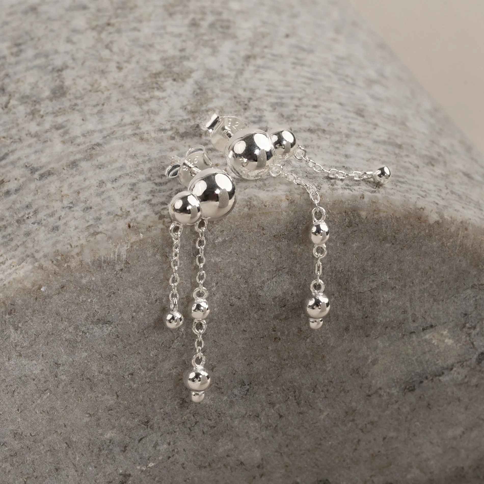 PALOMA SILVER DROP EARRING - Image 6