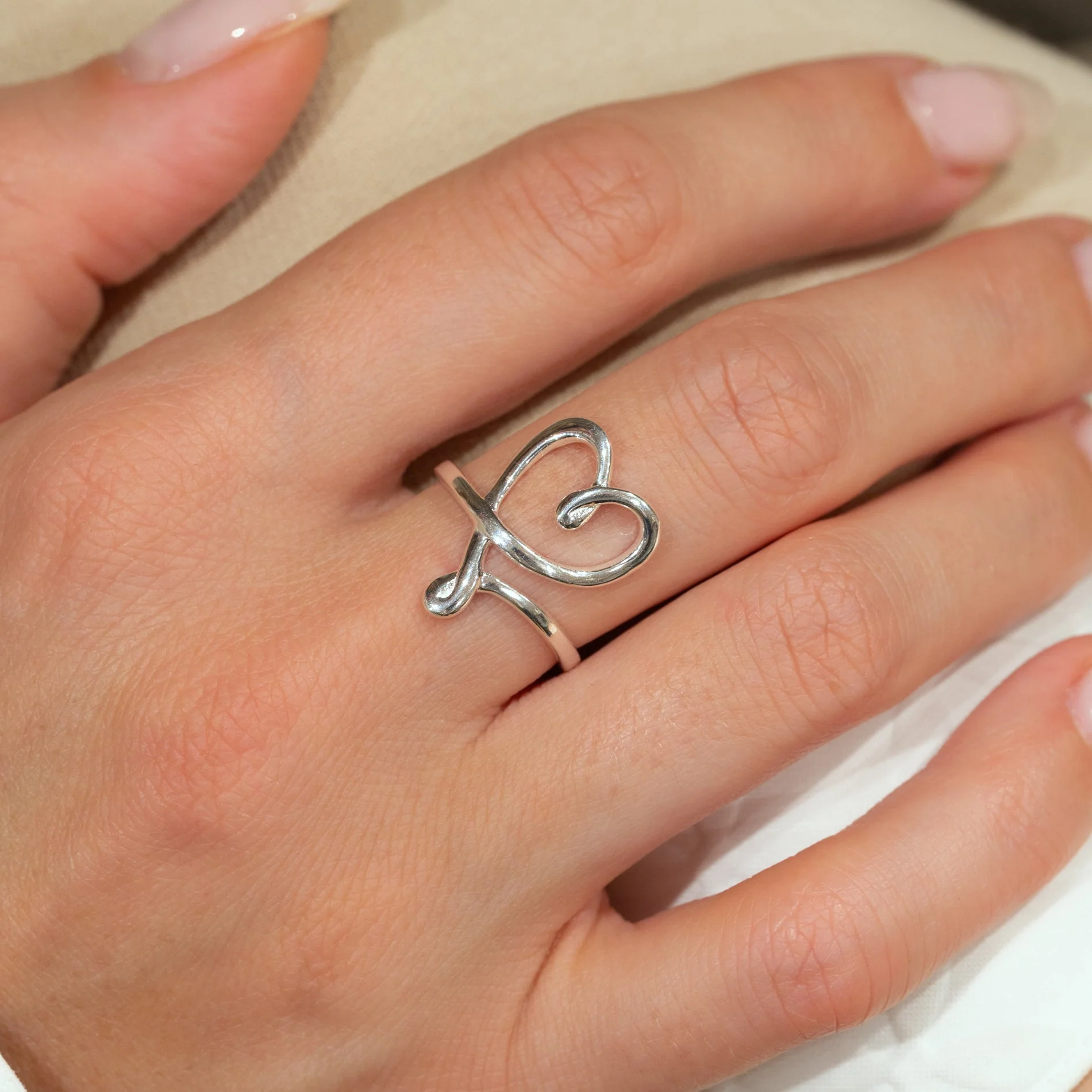 SOFIA SILVER RING - Image 5