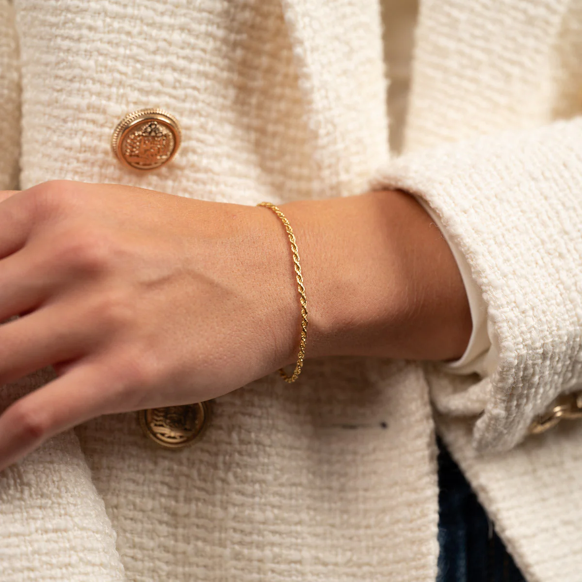 SVEA SMALL GOLDEN BRACELET