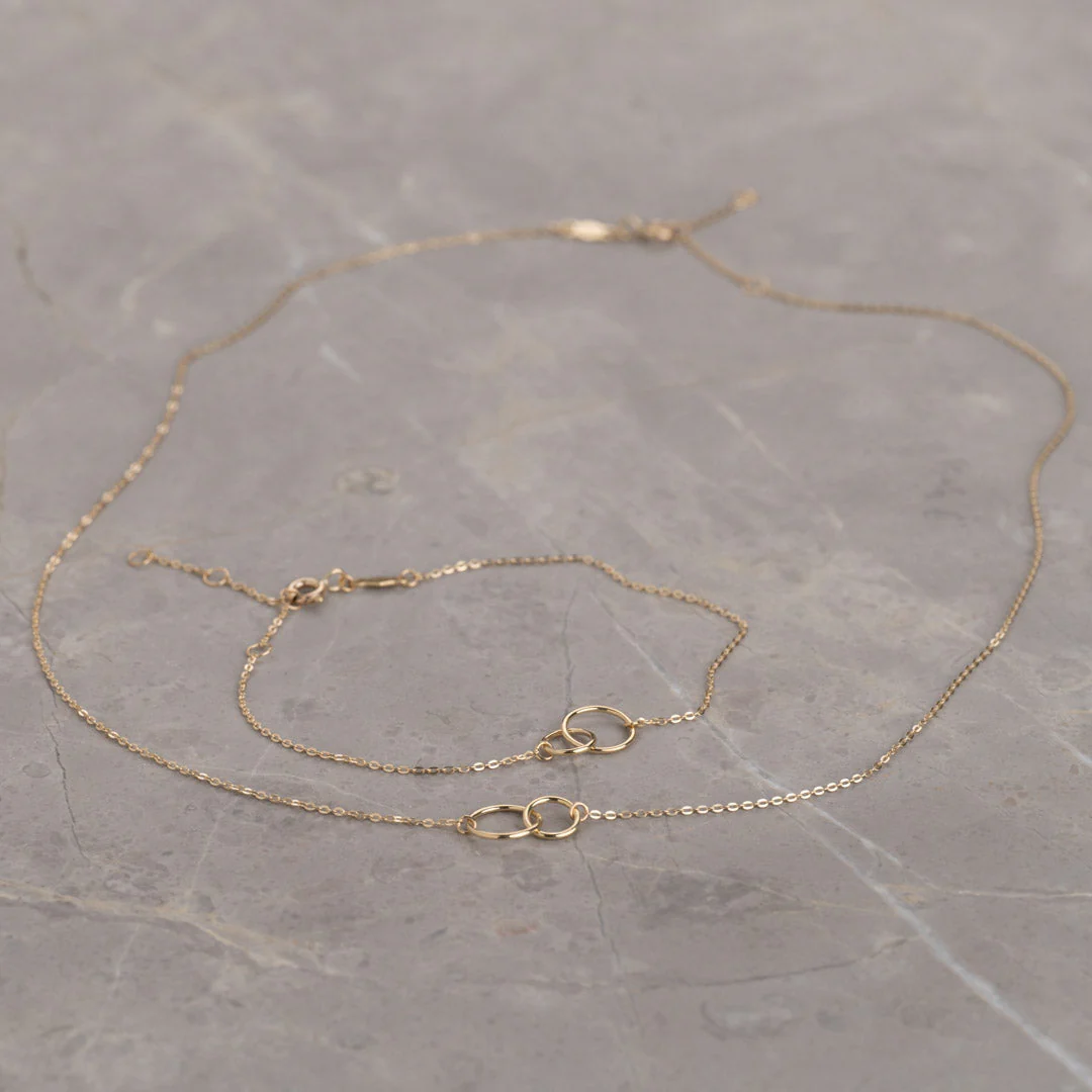 UNA SOLID GOLD NECKLACE - Image 8